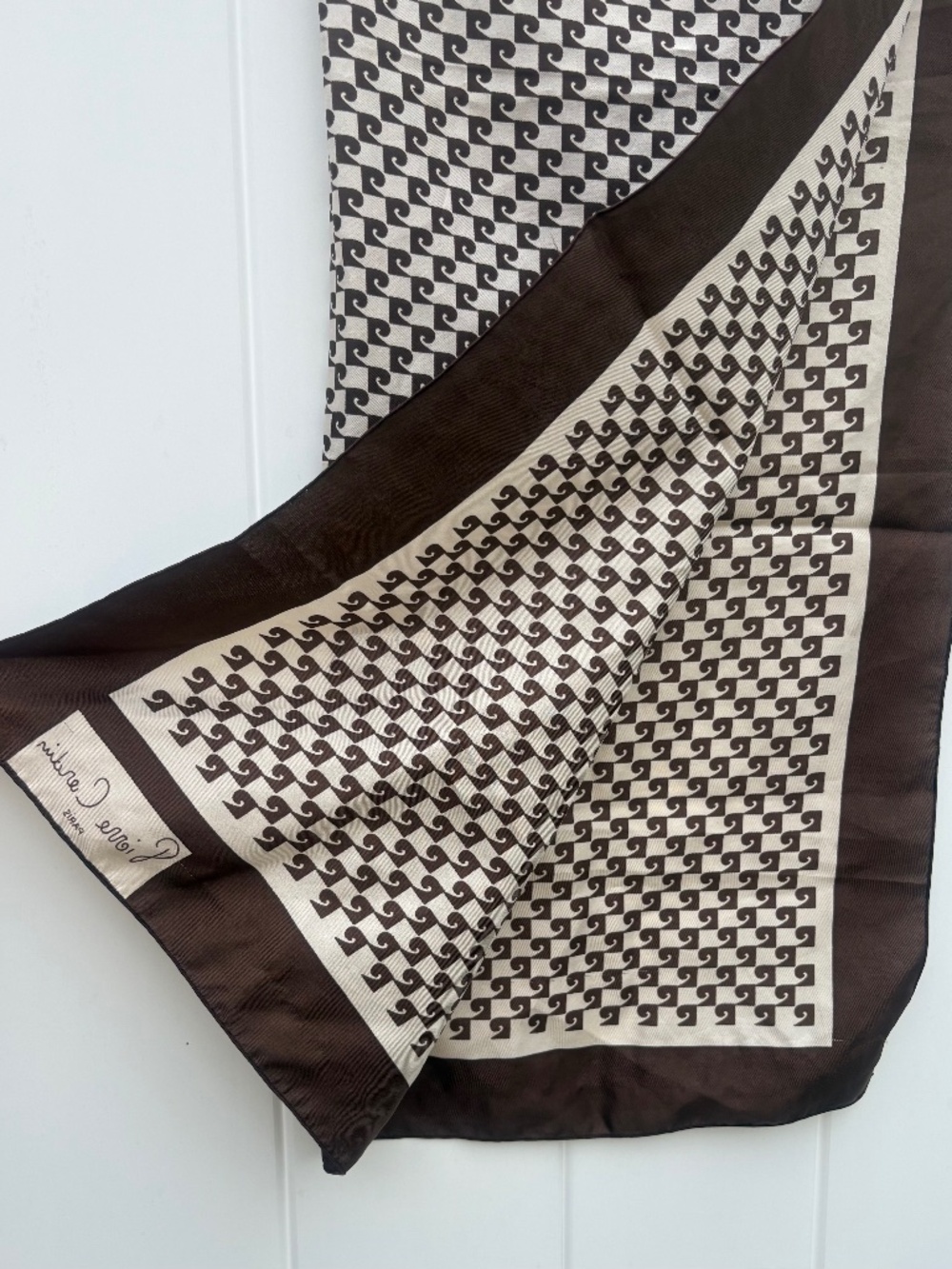 Pierre Cardin Silk Scarf